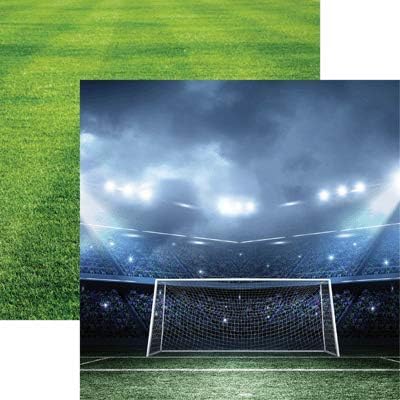 Soccer Goal - The Soccer Collection 2 12X12 Scrapbook Paper