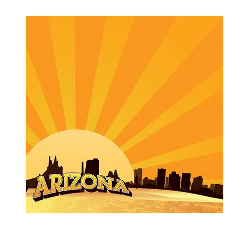 Reminisce State Line Arizona Scrapbook Paper