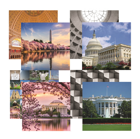 Washington DC Scrapbook Paper Set