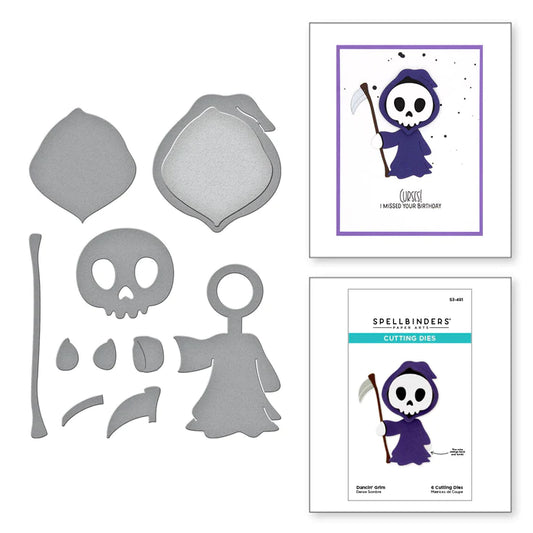 Spellbinders Dancin Grim Die Set