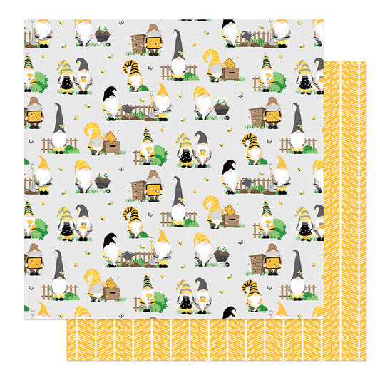 Bee Keeper - Sweet as Honey Bee Scrapbook Paper