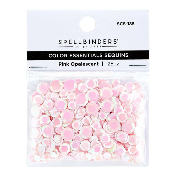 Pink Opalescent Sequins