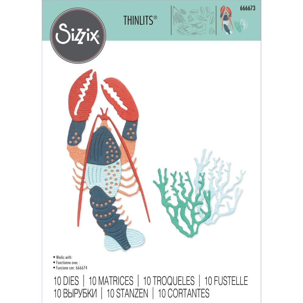 Sizzix Ocean Critter Dies