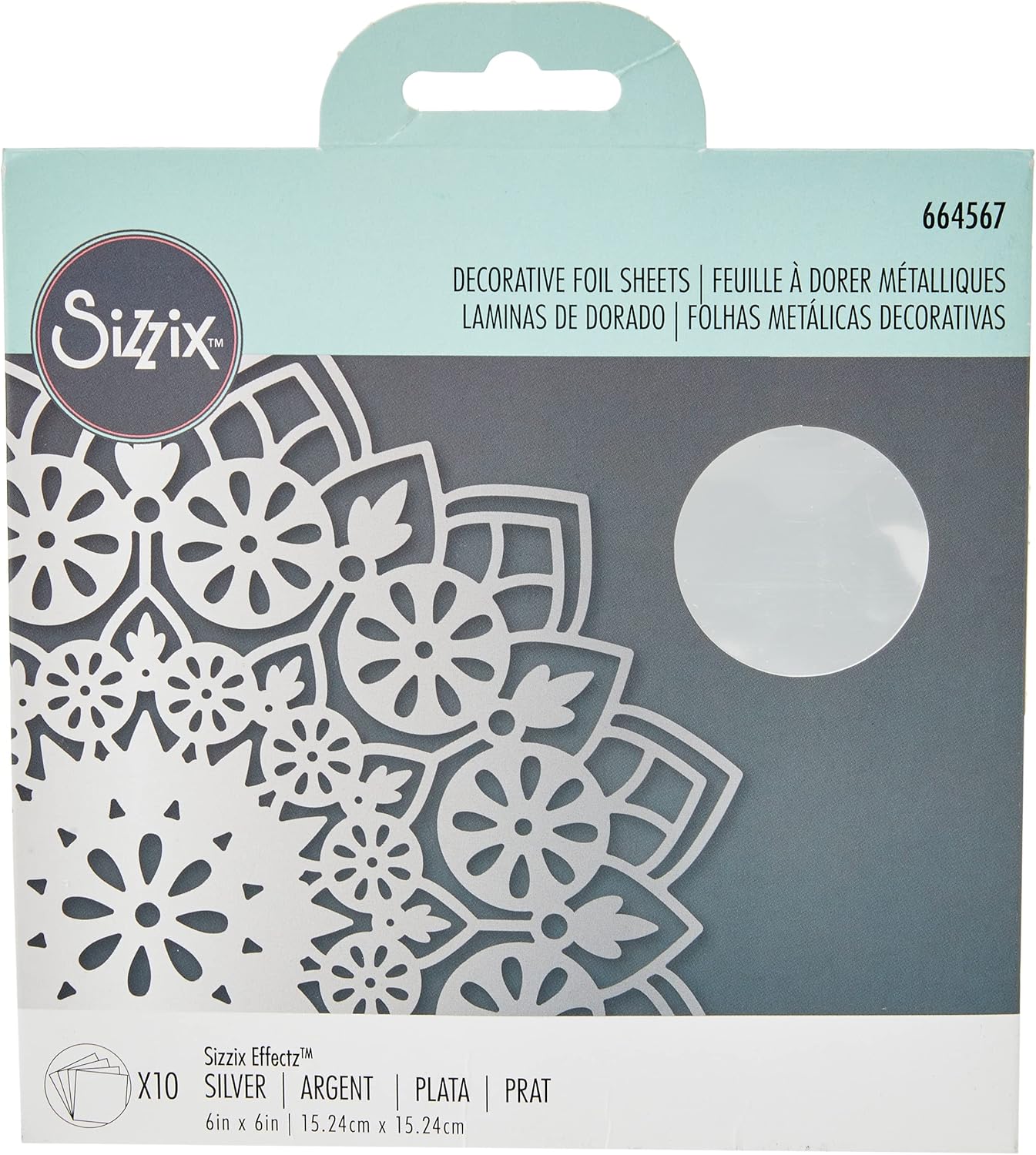 Sizzix Silver Foil Transfer Sheets