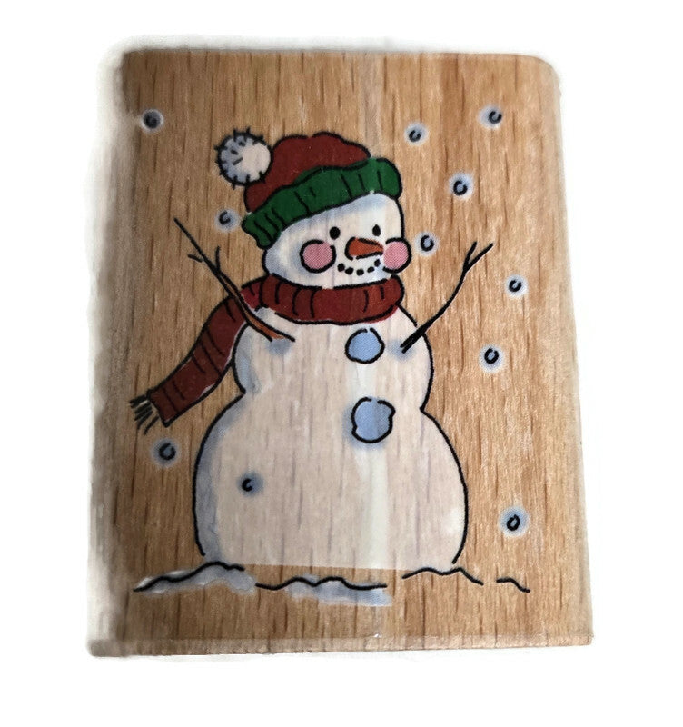 Snowman Stamp