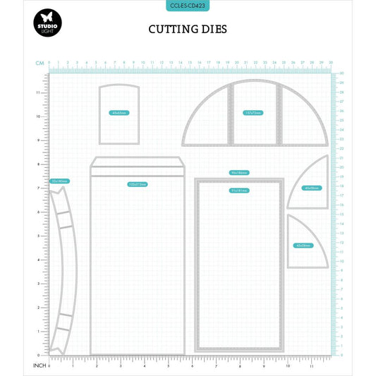 Studio Light Winter Scene Cutting Dies Set