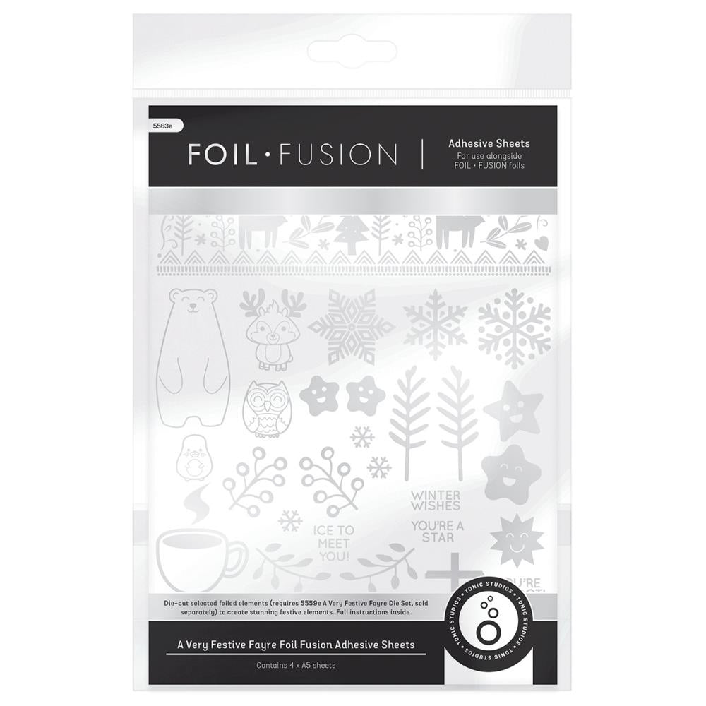 A Very Festive Fayre Foil Fusion Adhesive Sheets