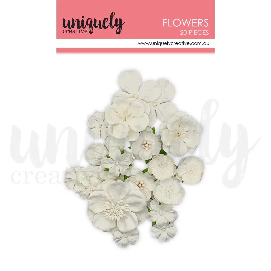 White Flowers from uniquely Creative