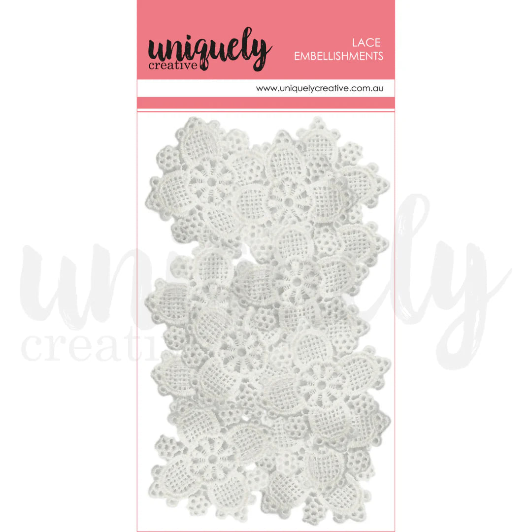 Uniquely Creative Delicate Lace Flowers