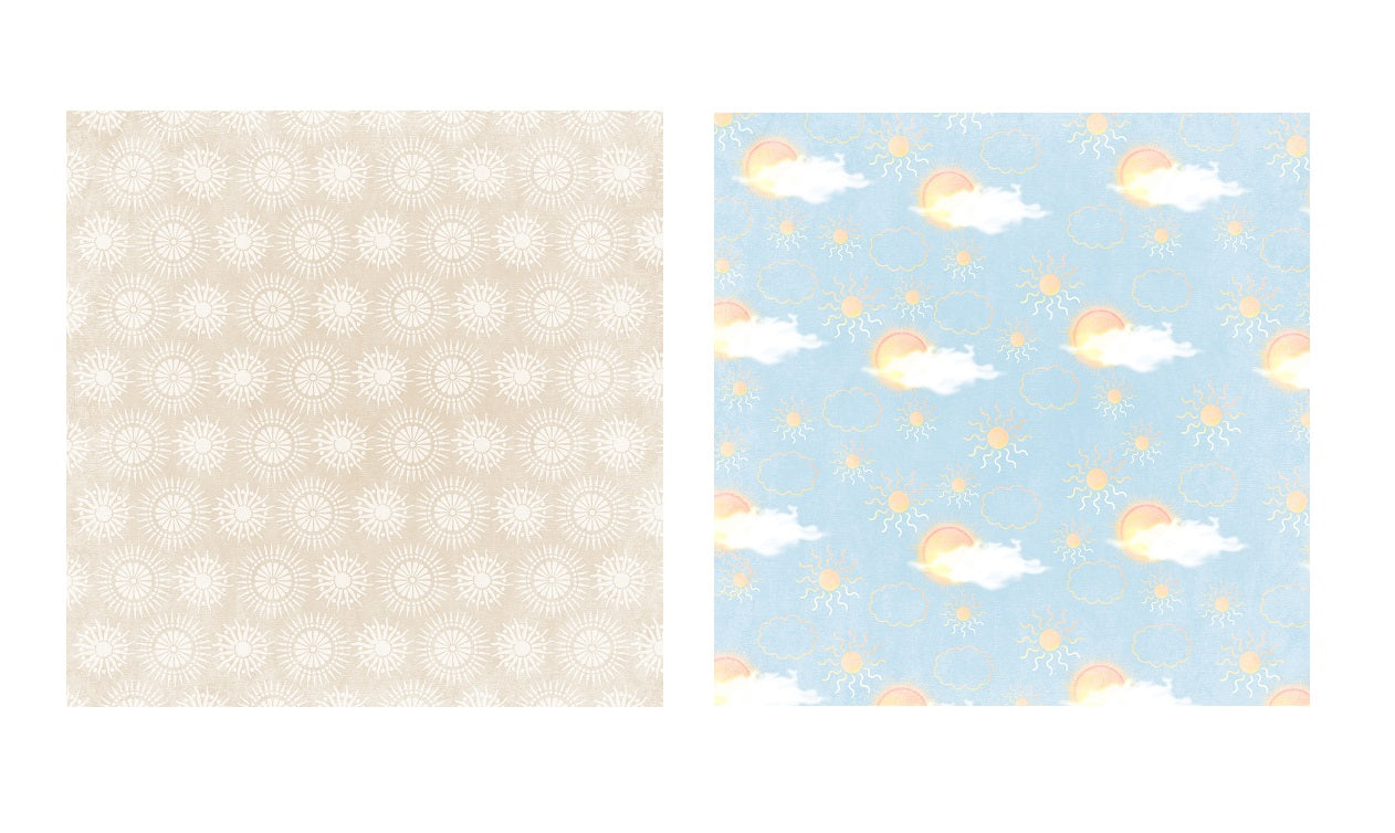 Sky/Sun - Weather 12x12 Scrapbook Paper