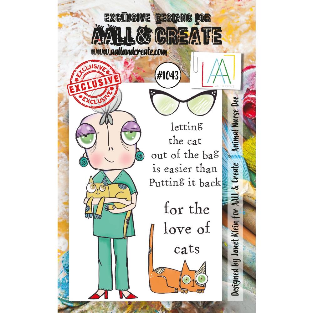 AAL & Create Animal Nurse Cat Stamp Set