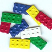 Building Block Brads Paper Fasteners