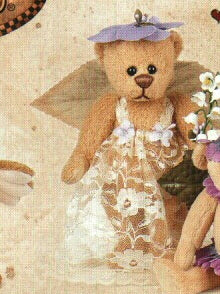 Ganz Cottage Collectibles Flower Fairy Bear