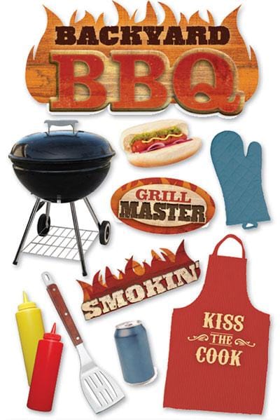 Backyard BBQ Stickers