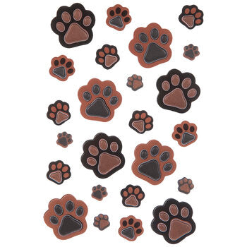 Dog Paw Print Stickers