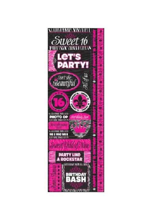 Reminisce Sweet 16 Stickers