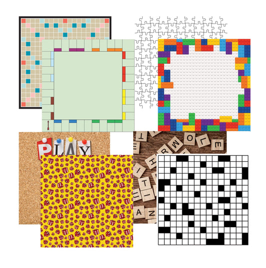 Game Night 12x12 Scrapbook Papers Set