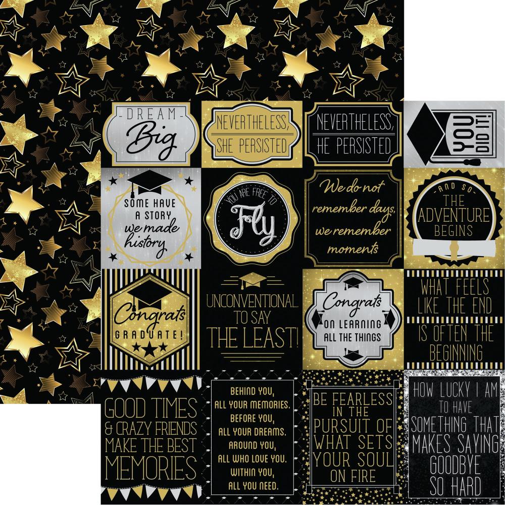 2021 Graduation The Graduate Scrapbook Paper