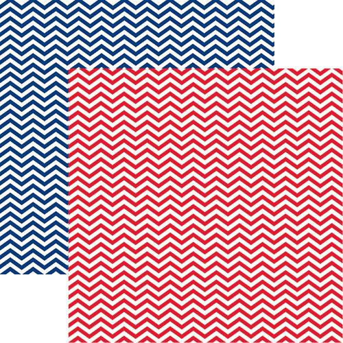 Made in the USA Celebration Chevron Paper