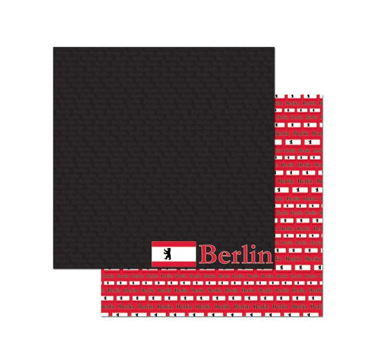 Reminisce Berlin Germany Scrapbook Paper