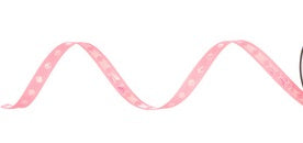 Pink Polka Dot Ribbon