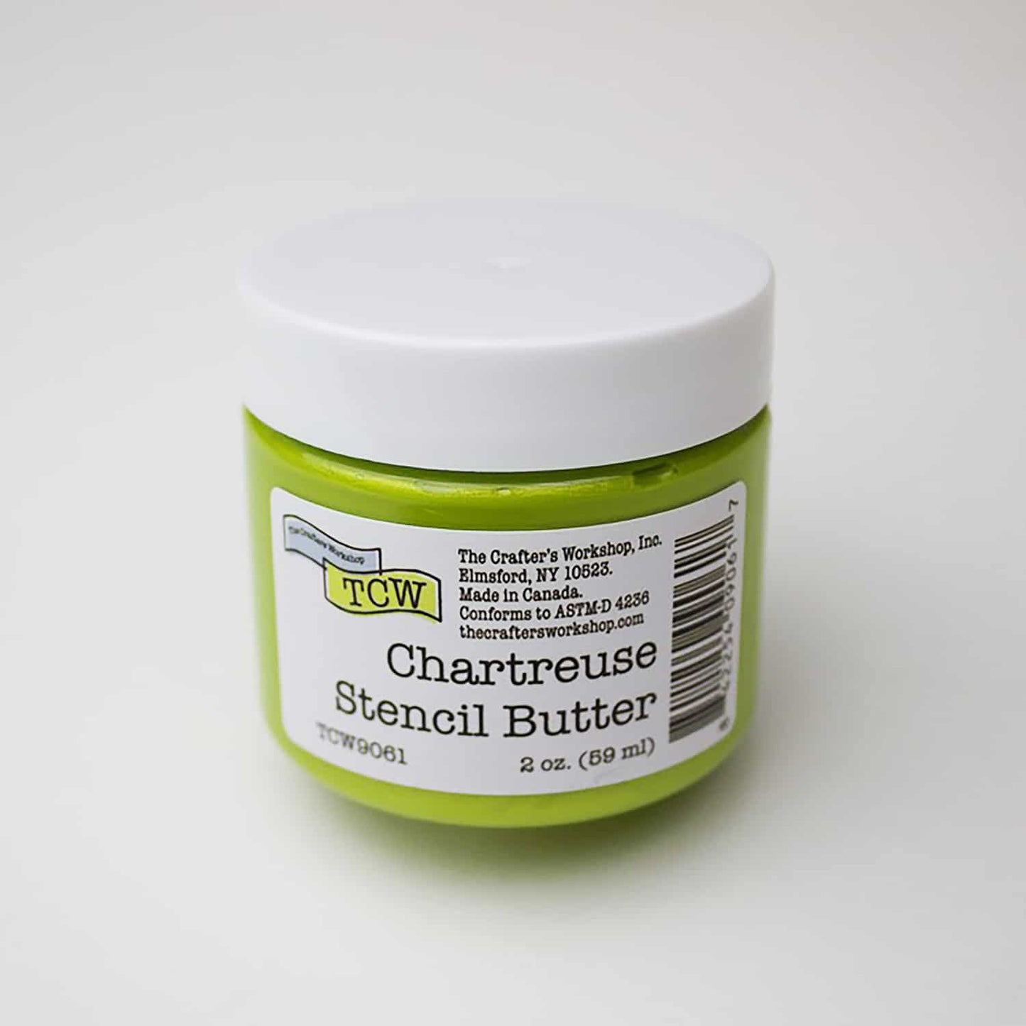 Stencil Butter Chartreuse Green