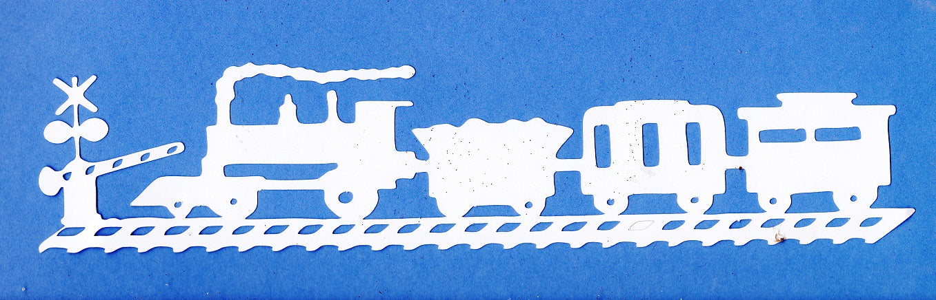 Large, Long Train Die Cut - Style #2