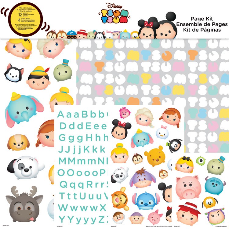 Tsum Tsum Scrapbook Kit