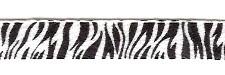 Zebra Print Twill Ribbon