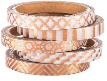 Foil rose gold Washi Tape