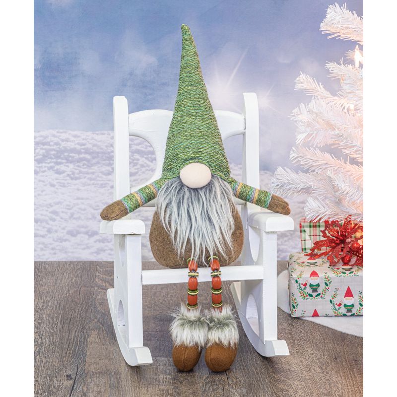 Greenwood Gnome Button Leg Decor