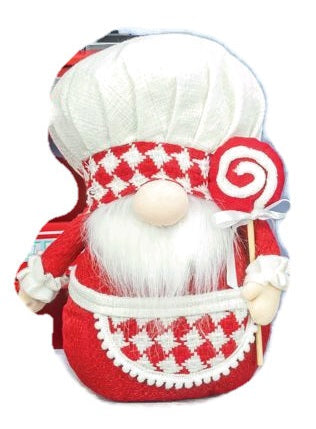 Boy Chef Picnic Gnome