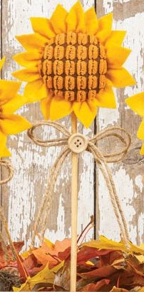 Sunflower Pick Floral Decor