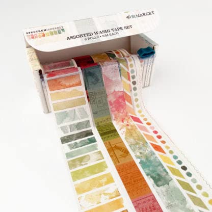 49 and Market Spectrum Sherbet Washi Tape