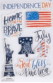 4th of July Patriotic Stickers