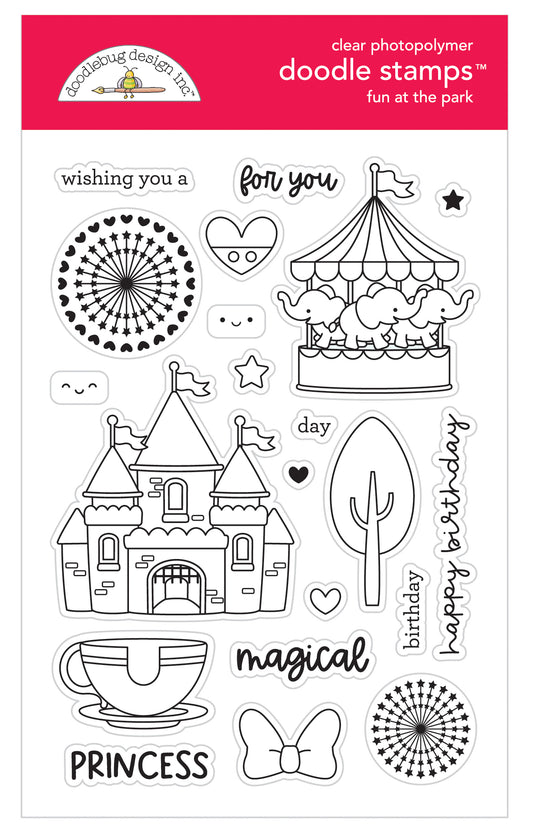 Fun at the Park Clear Stamps by Doodlebug