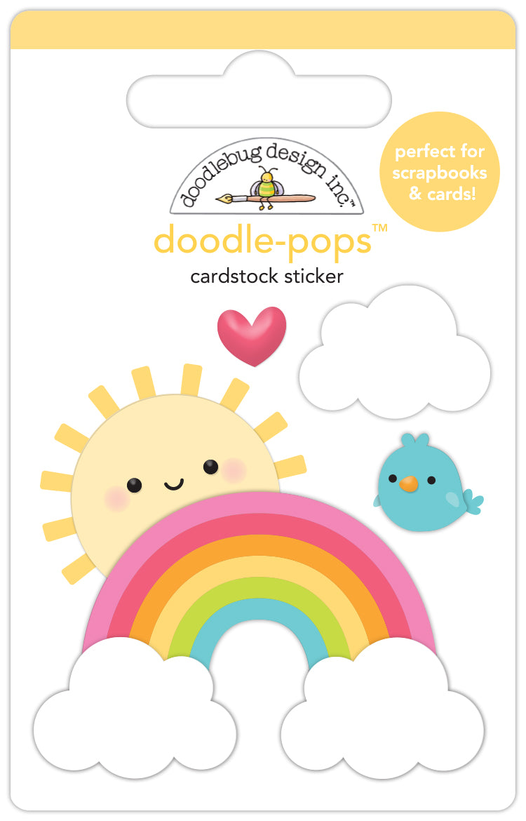 Doodlebug Hello Sunshine Doodle Pop Stickers