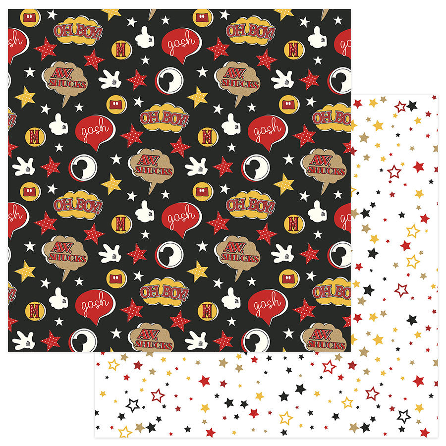 Oh Boy A Day At the Park Scrapbook paper