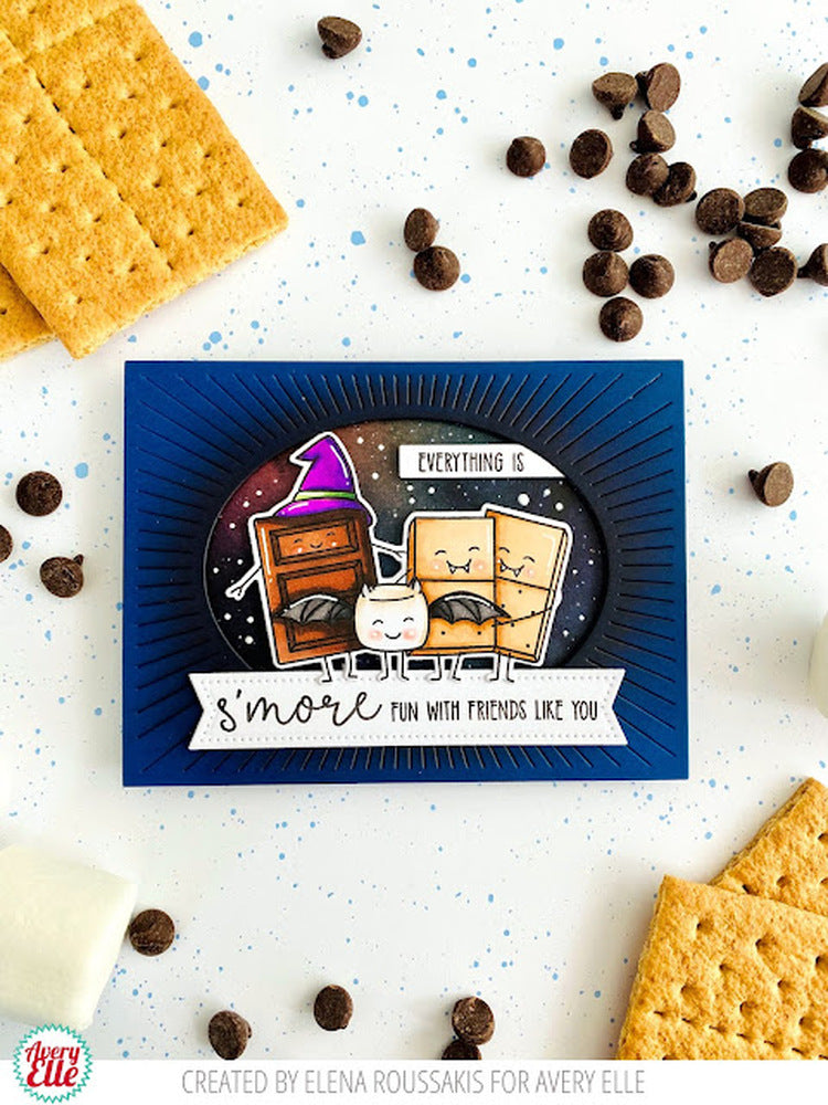 Halloween S'Mores Clear Stamps by Avery Elle