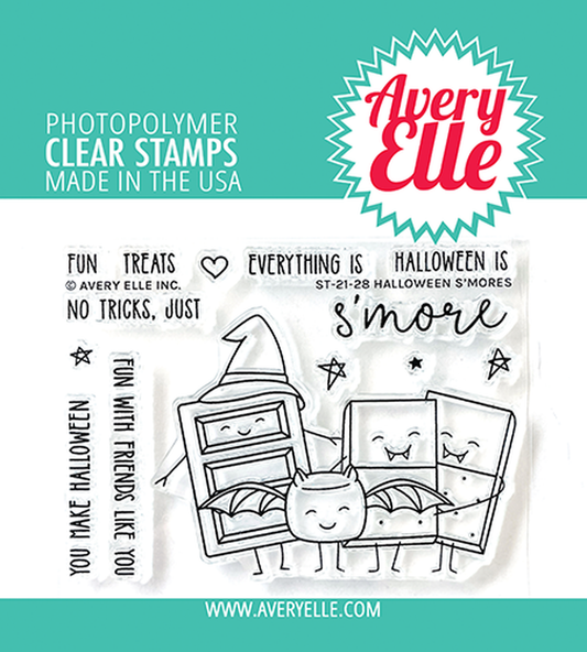 Halloween S'Mores Clear Stamps by Avery Elle