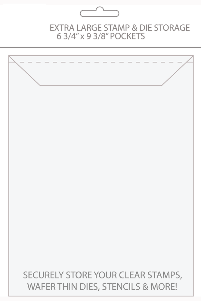 Extra Large Stamp Storage Envelopes - Set of 10