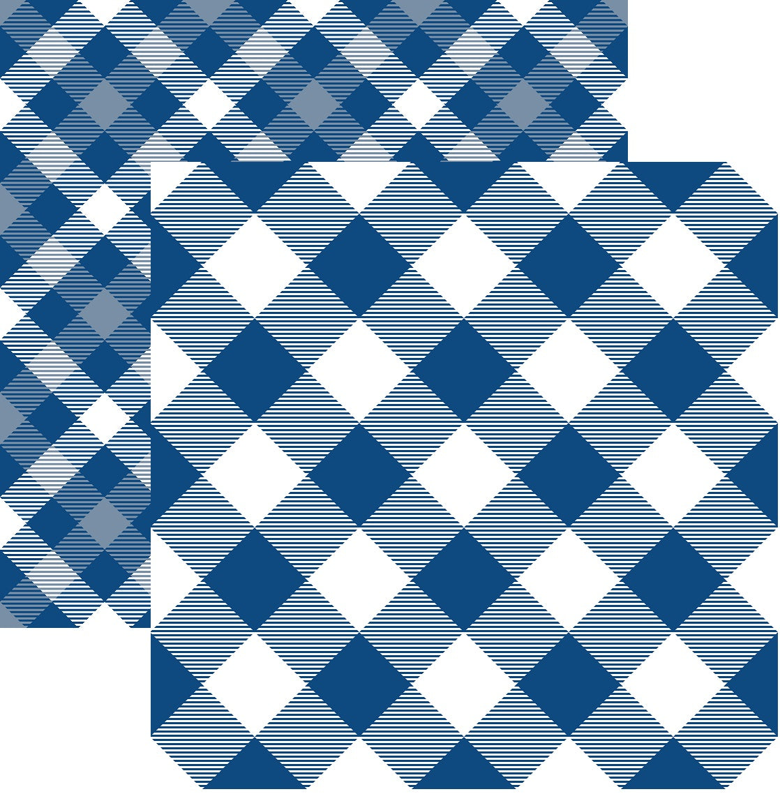 Classic Blue Tartain Plaid Scrapbook Paper