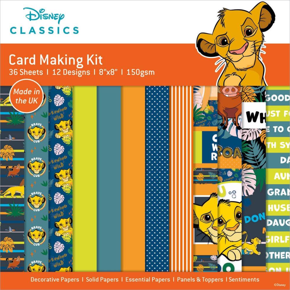 Lion King Card Making Kit