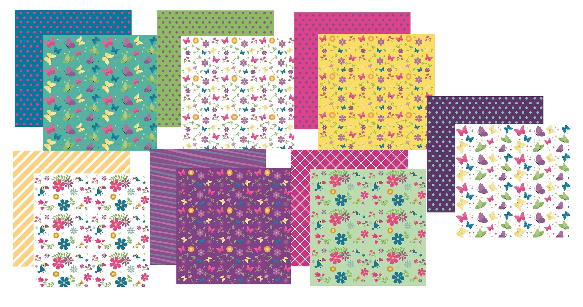 Enchantment Encanto Scrapbook Paper Assortment Set