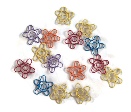 Flower Paper Clip Embellishments