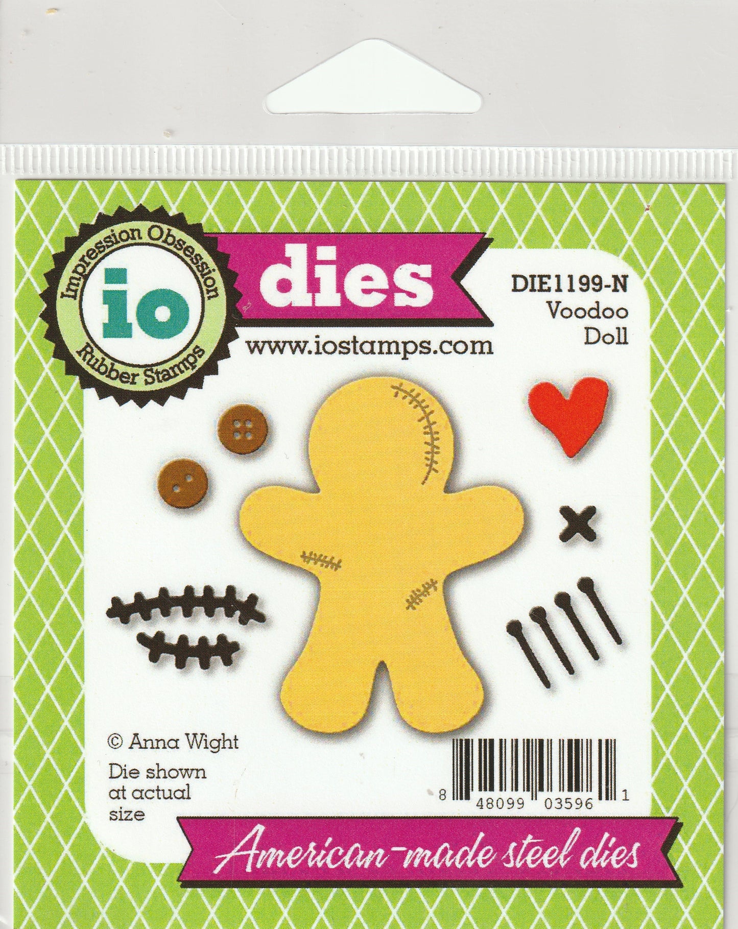 Voodoo Doll Die Set - 10 Dies