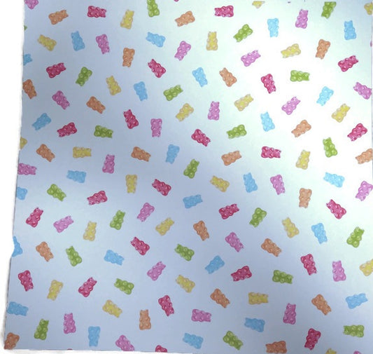 Gummy Bears Scrapbook Paper