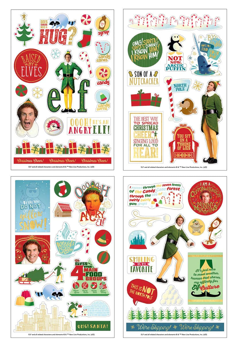 Elf Movie Sticker Pack