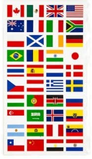 World Flag Stickers