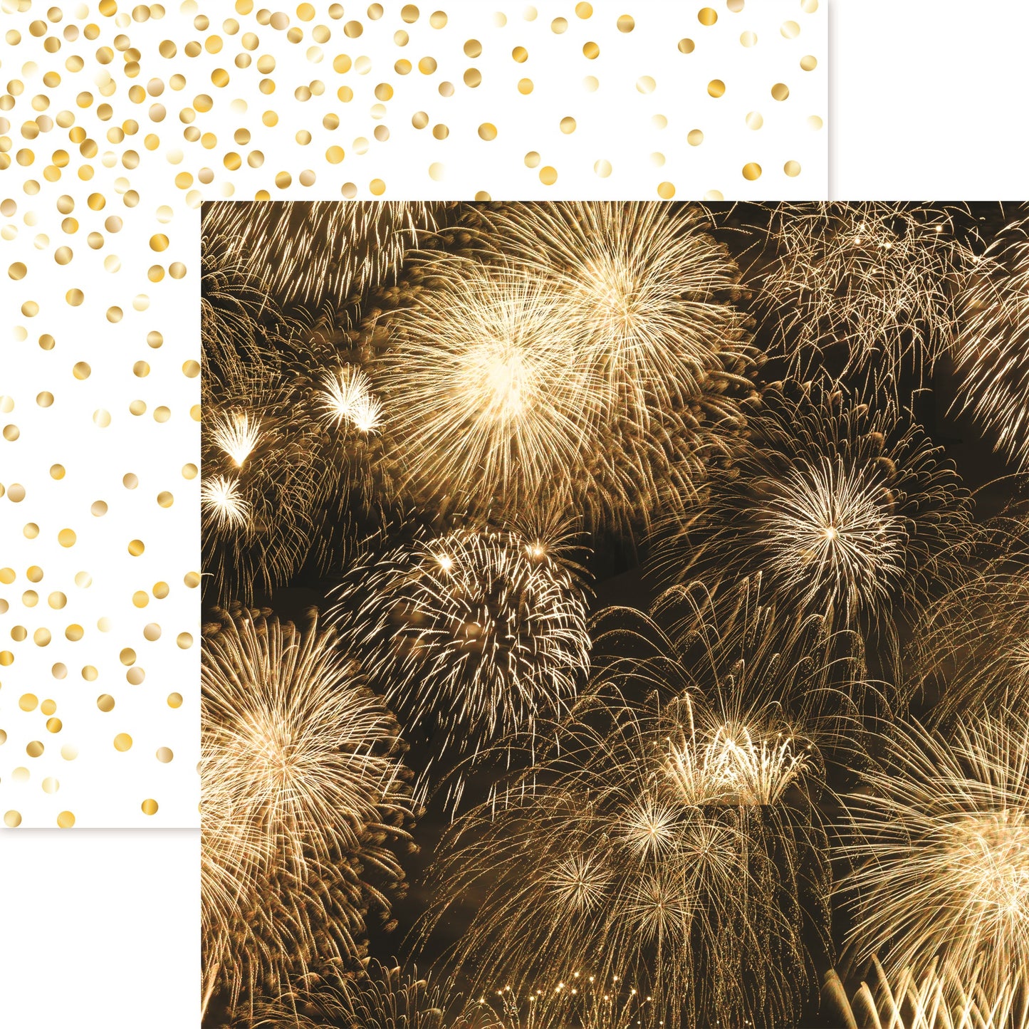 Celebrate Happy new Year Scrapbook Paper